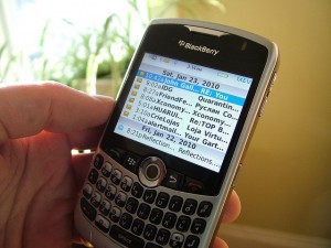 BlackBerry email by ilamont