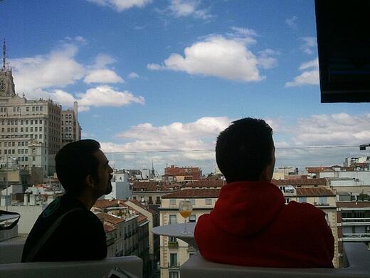 Vistas de la ubicación elegida por Facebook para la presentación