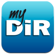 MyDiR para iOS, destacando en la App Store de Apple