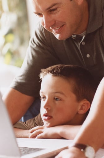 Los niños y las encuestas online