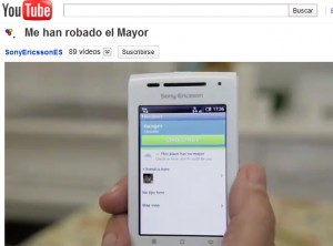Video viral de Sony Ericsson en Youtube