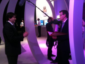 Medios de comunicación en el Mobile World Congress 2011