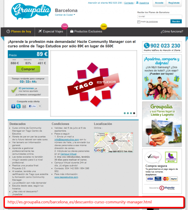 Groupalia Curso Community Manager