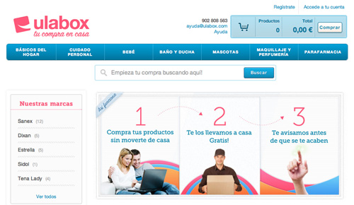 Nuevo diseño de Ulabox