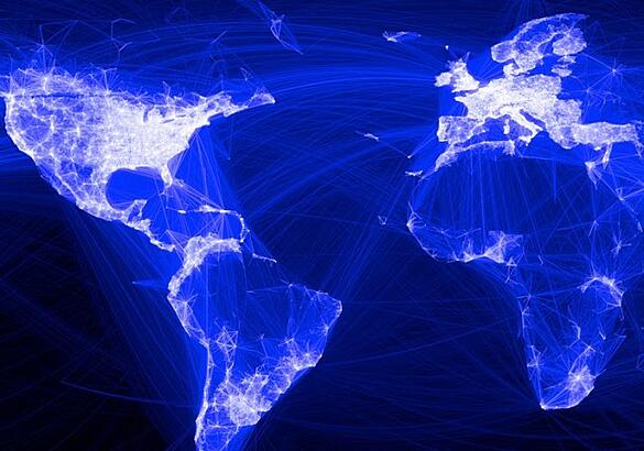 Representación del Grafo Social de Facebook