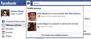 Nuevas recomendaciones a páginas de Facebook