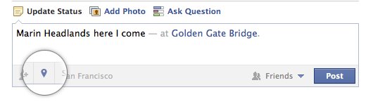 Geolocalización en Facebook Geolocalización en Facebook