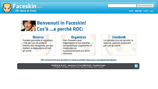 Faceskin Interfaz