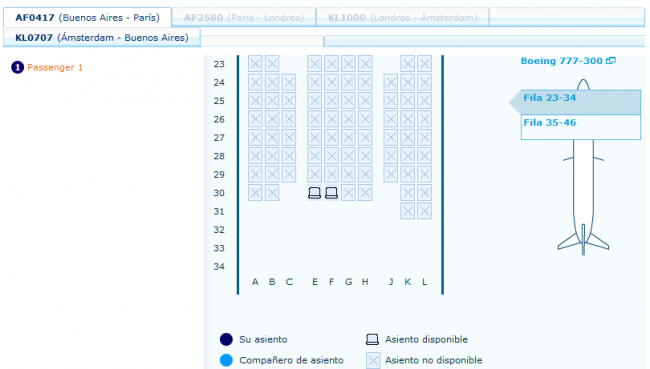 KLM y su nueva forma de hacer check-in, “Meet and Seat”