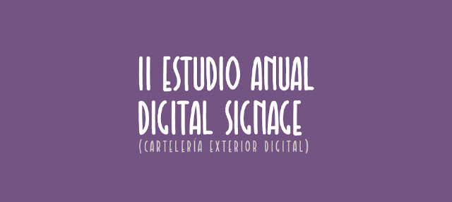 II Estudio Anual de Digital Signage de IAB Spain y Elogia
