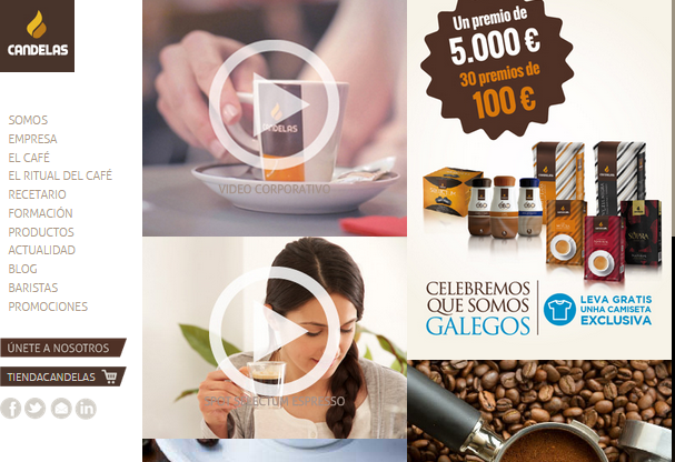 cafés candelas elogia