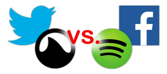 ¿Facebook y Spotify? ¿O Grooveshark y Twitter? Marta Hita vs. Rober Rodríguez