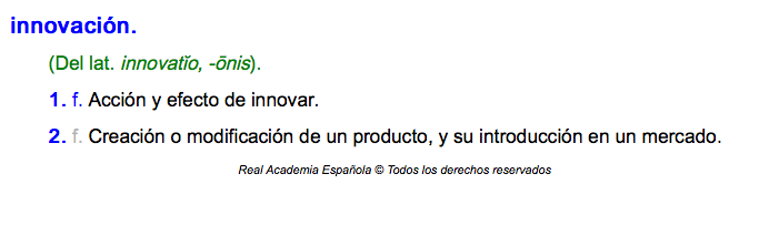 Innovación RAE