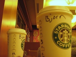 Starbucks by Bjørn Giesenbauer