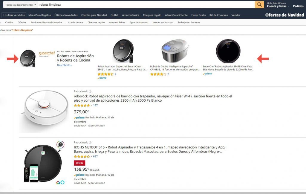 Sponsored Brands de Amazon