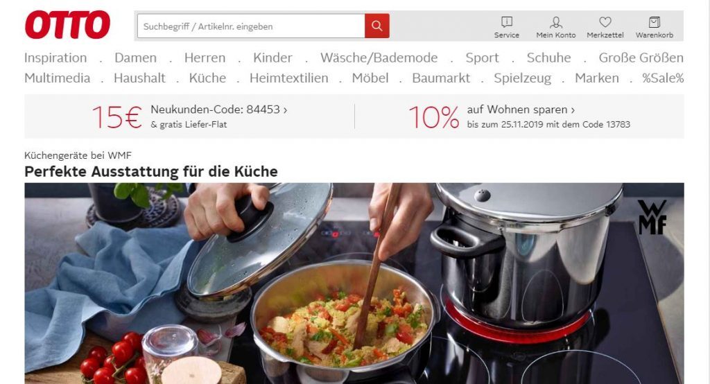 Marketplaces en Europa: Otto