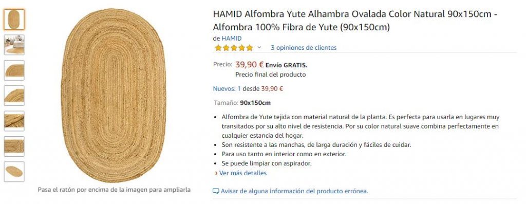Producto de Amazon 