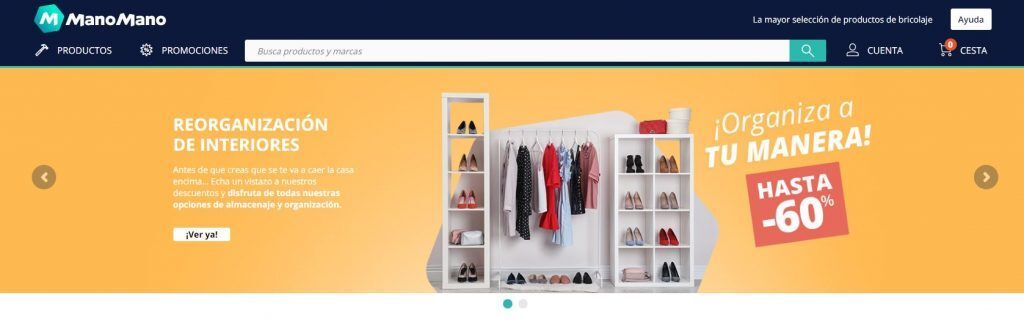 Marketplaces en Europa: Mano mano