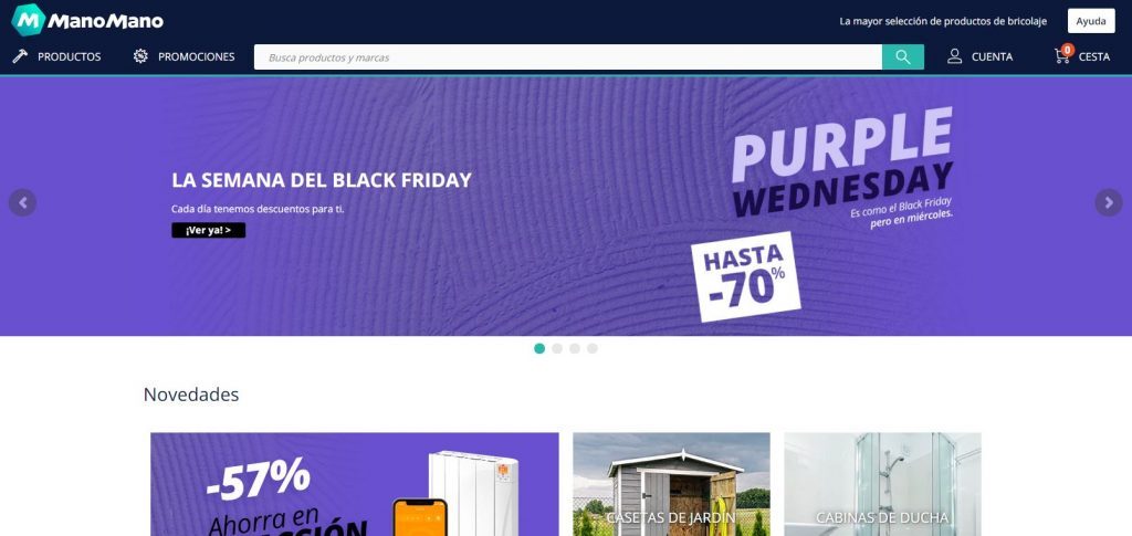 Marketplace de Mano mano