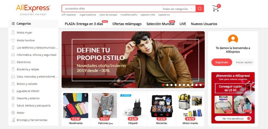 Marketplaces en Europa: Aliexpress