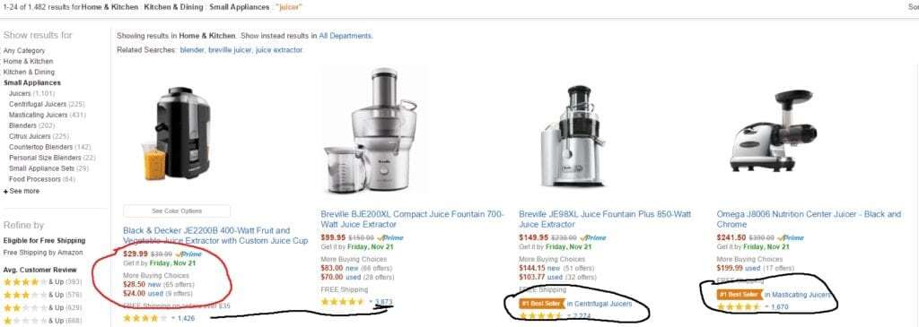 Precio en Amazon