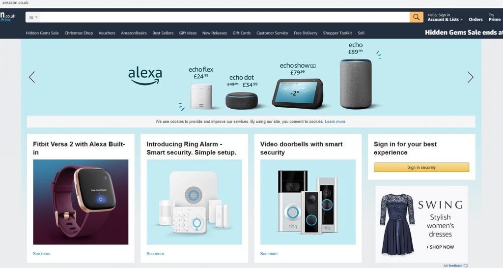 Marketplace de Amazon para Reino Unido