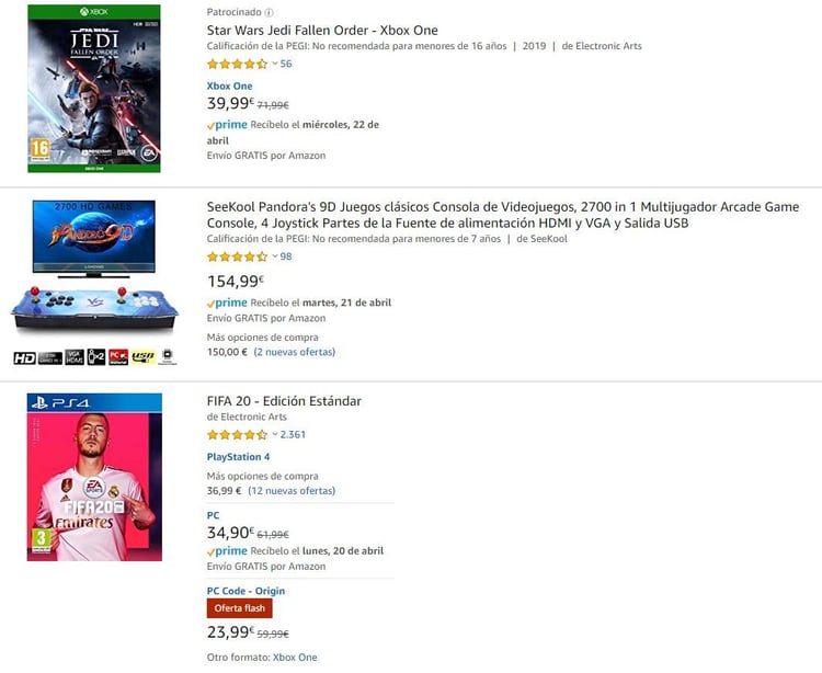 Posicionamiento orgánico en Amazon