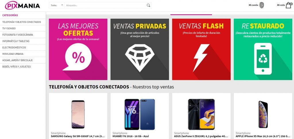 Marketplace de Pixmania