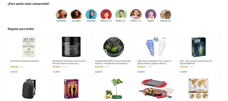 partes amazon