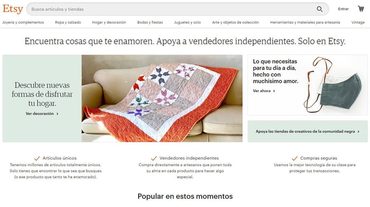 Marketplace de Etsy