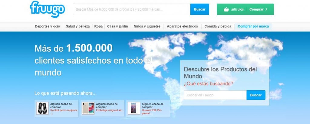 Web de Fruugo