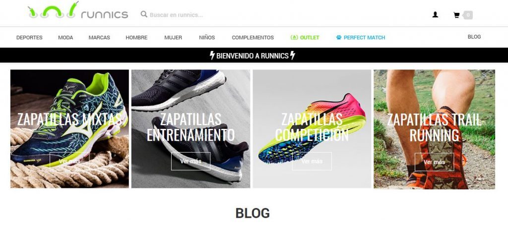 El marketplace de Runnics