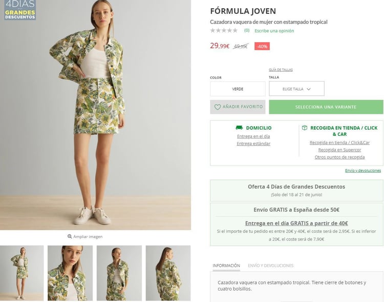 Fotografías en marketplaces