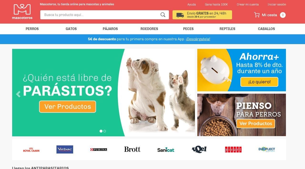 Mascoteros, el marketplace de mascotas