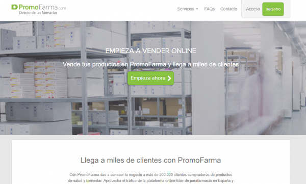 vende en el markeplace de PromoFarma
