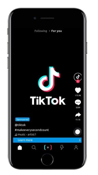 in feed anuncios tik tok ads