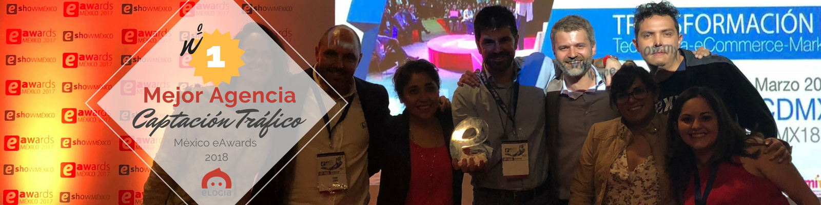 Elogia gana el eAward a Mejor Agencia de captación de tráfico México